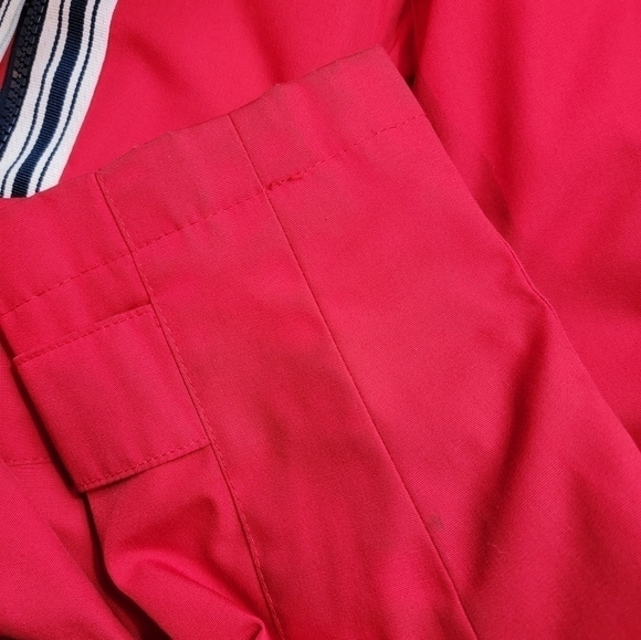 MACKINTOSH New England Vintage Zip Up Windbreaker Jacket Red Size Large - Picture 10 of 14